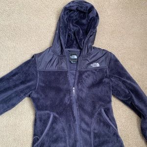 North Face Hooded Furry Jacket